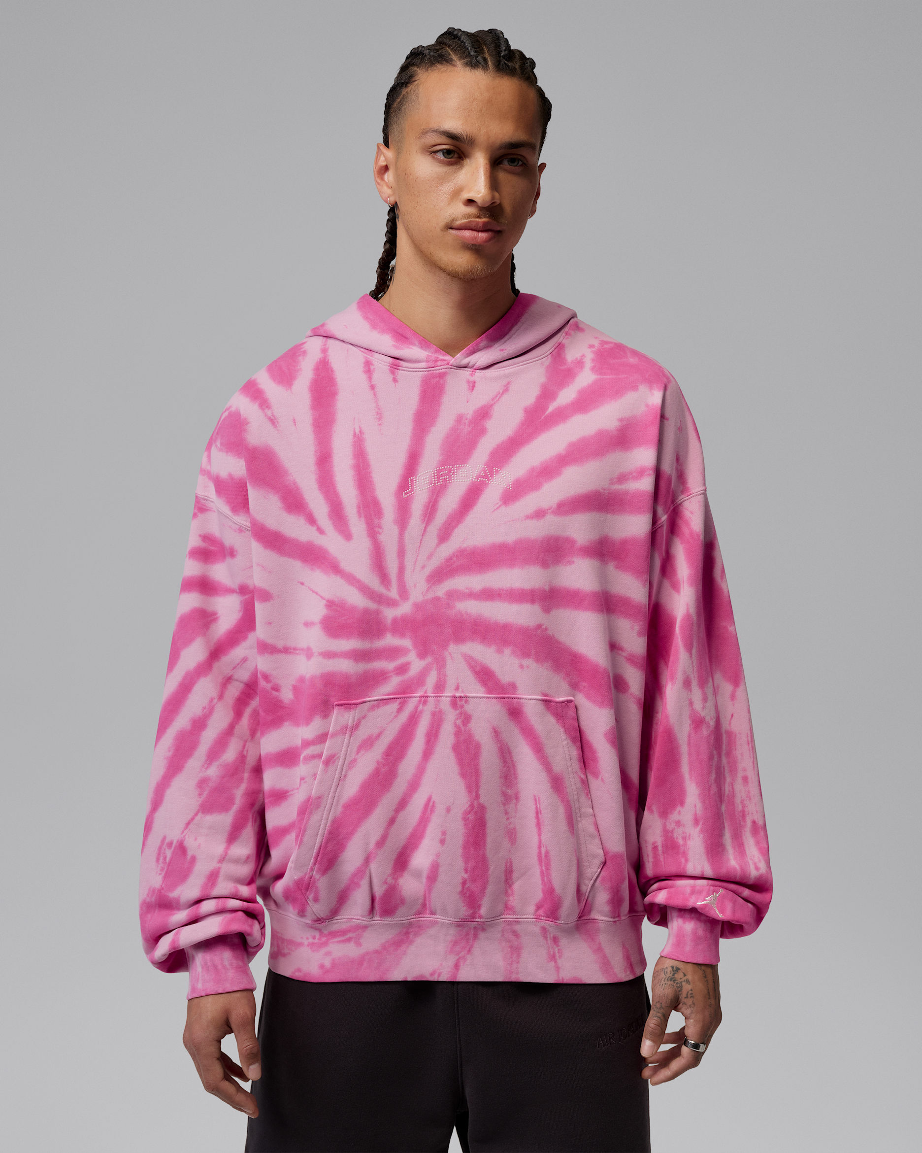 Jordan Brooklyn Fleece Men's Tie-Dye Sweatshirt Festival Hoodie